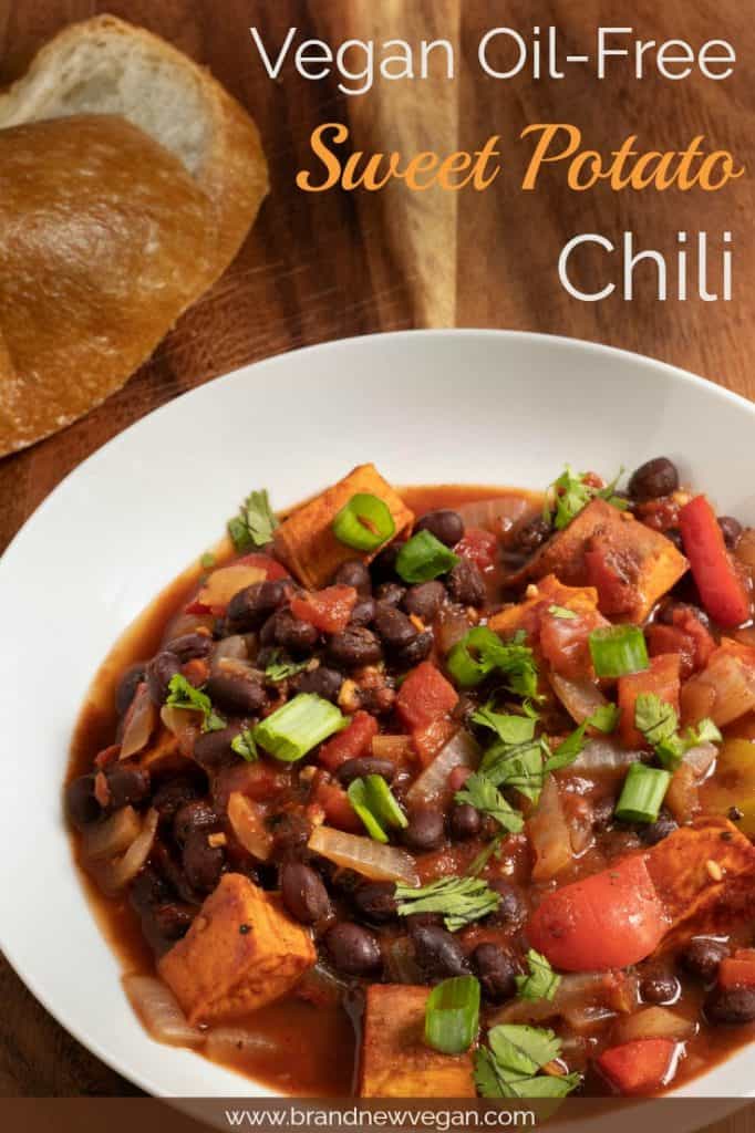 vegan sweet potato chili