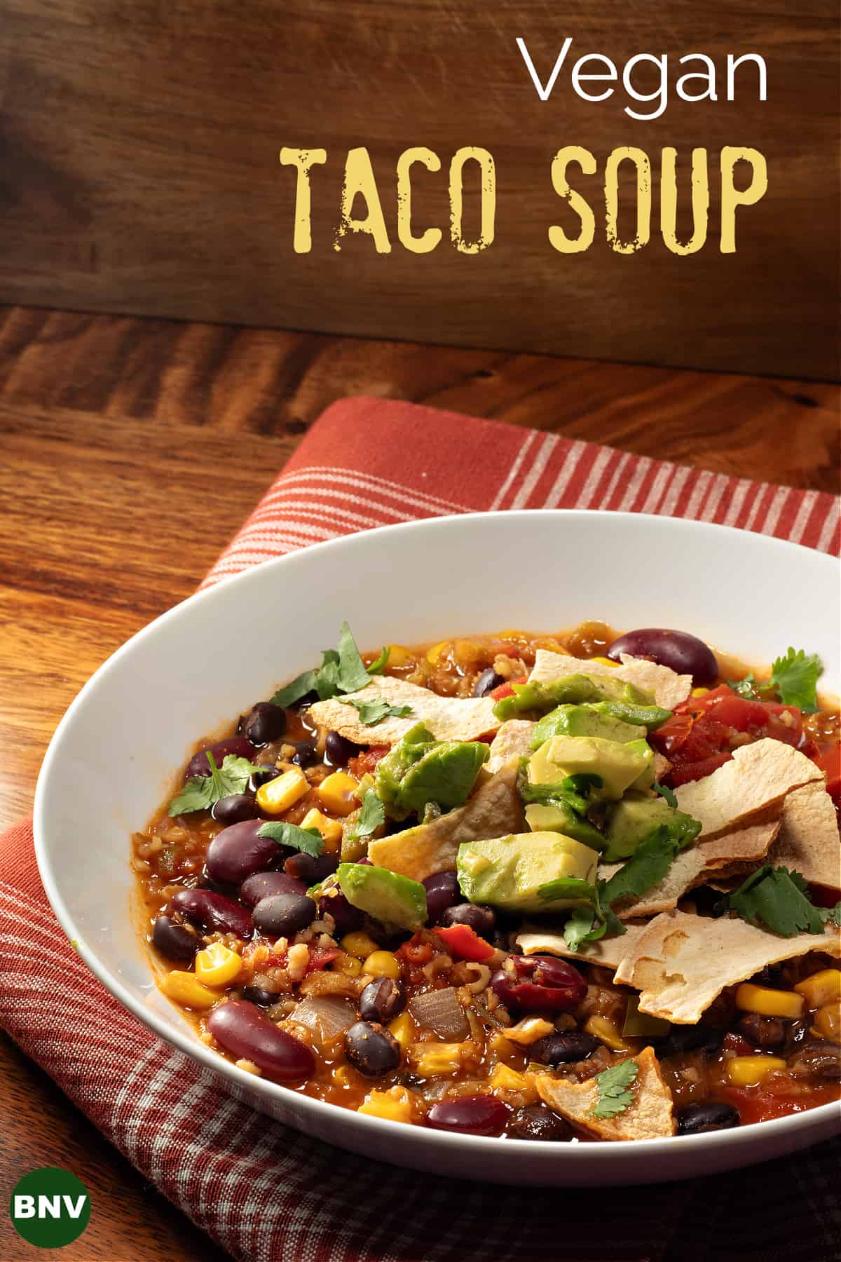 vegan taco soup