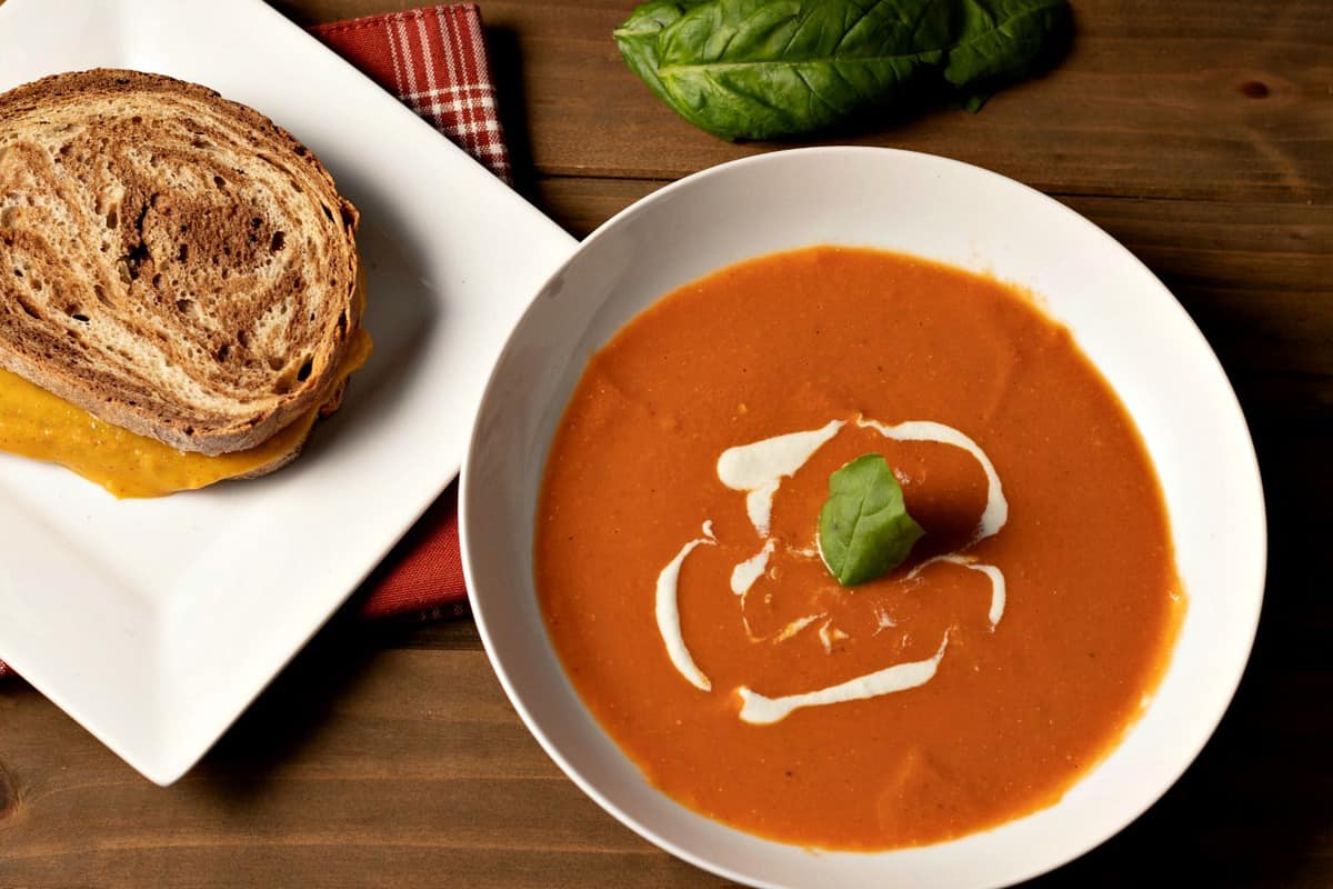 Creamy Vegan Tomato Soup - Brand New Vegan