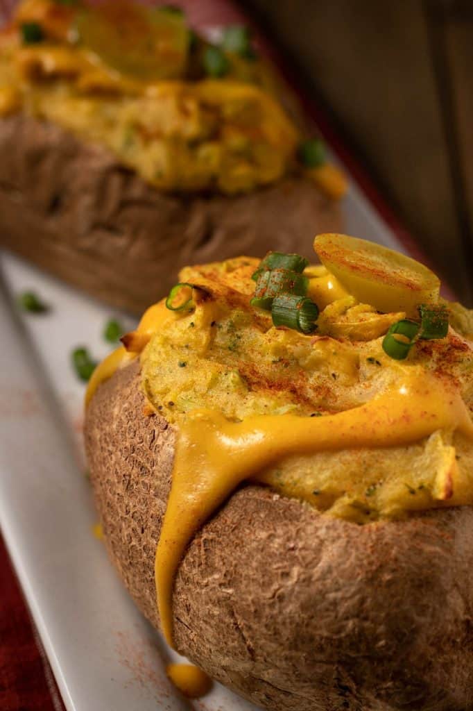 Vegan Twice Baked Potatoes 