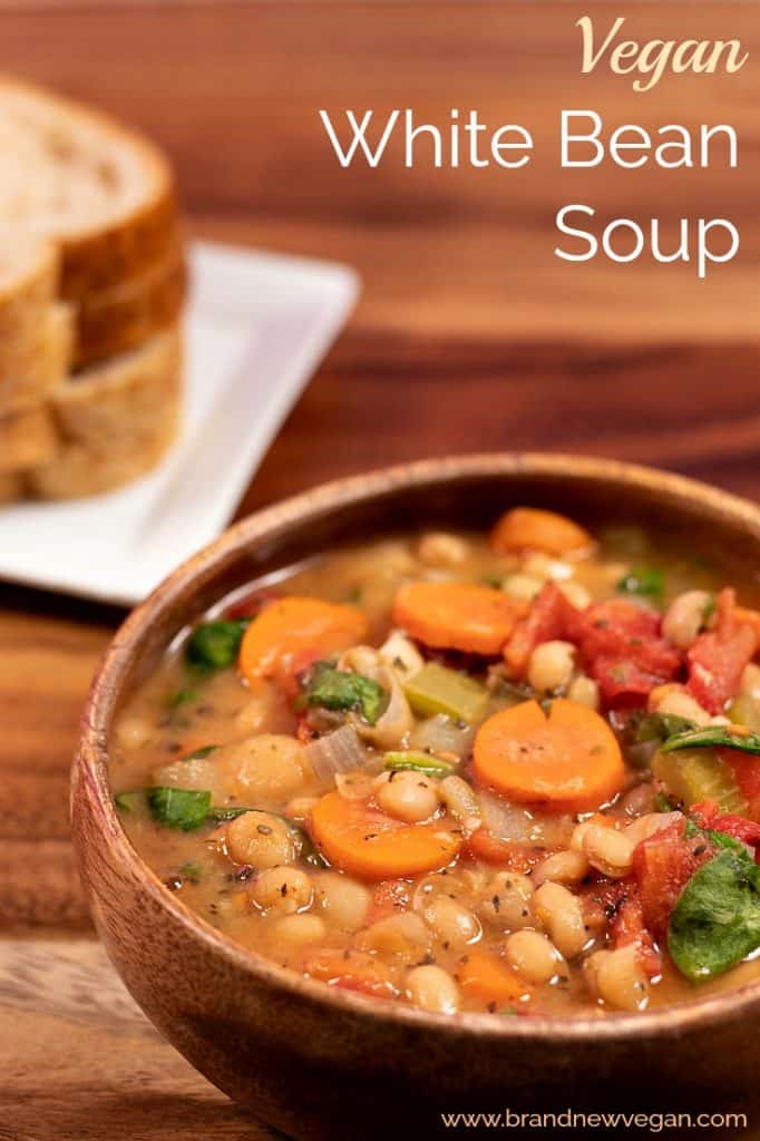vegan white bean soup